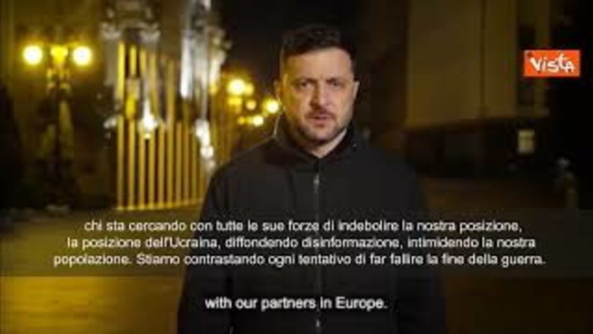 zelensky la russia ha interesse a far fallire piano di pace