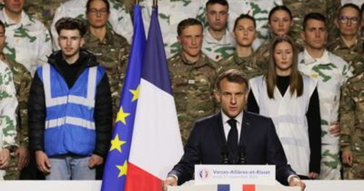 in francia ritorna la naja macron arroulamento dal 2026 i nostri giovani non andranno in ucraina da Iltempo.it in francia ritorna la naja macron arroulamento dal 2026 i nostri giovani non andranno in ucraina