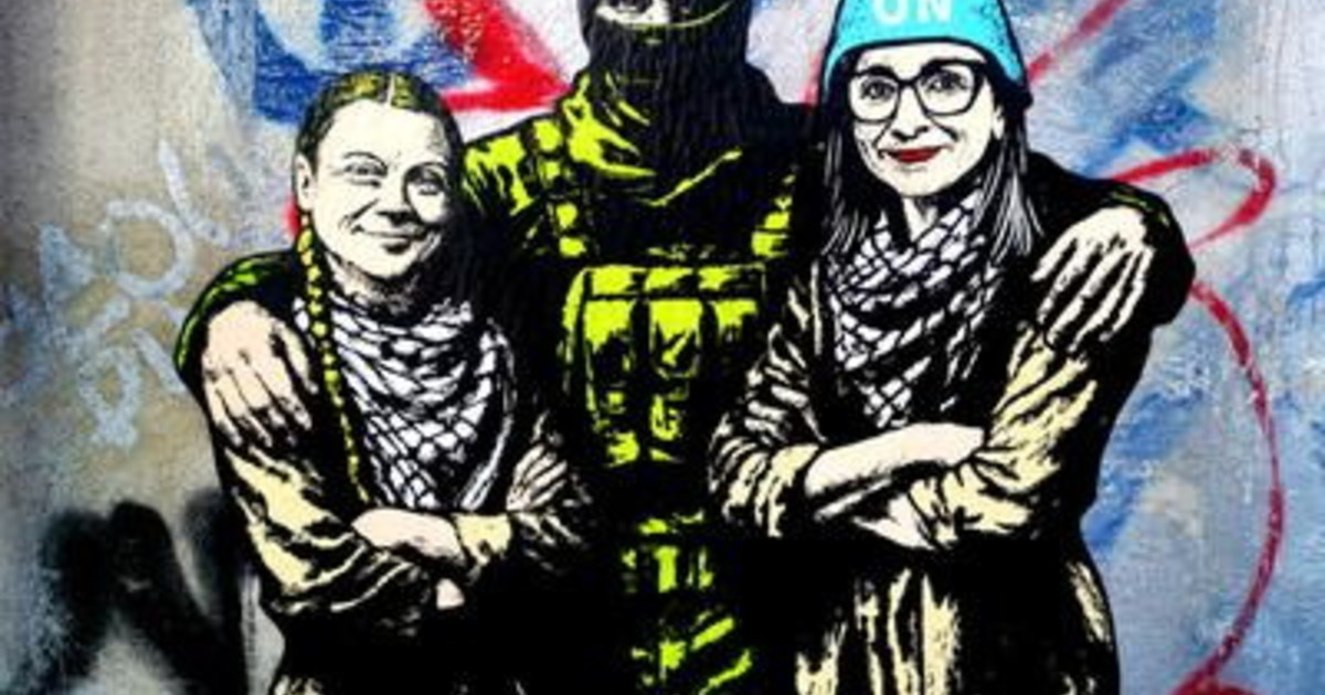 Murale pro Hamas, Albanese fa finta di non capire: "Non mi rappresenta"