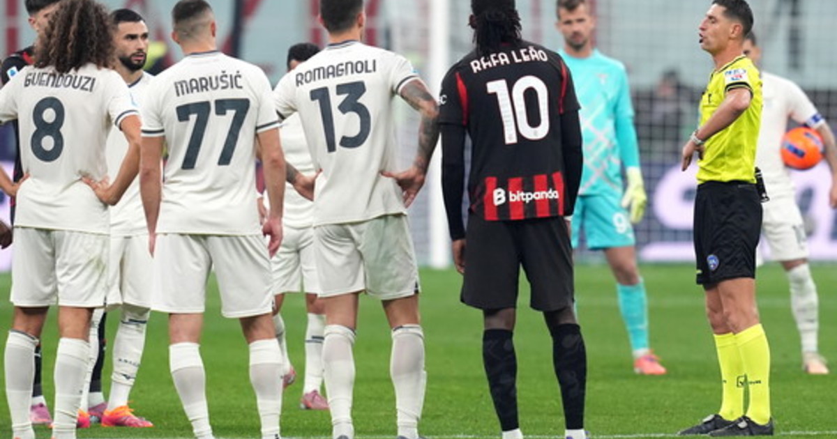 Milan Lazio, la moviola di Calvarese: pasticcio finale sul mani di Pavlovic