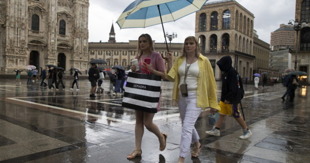 "Un ciclone dietro l