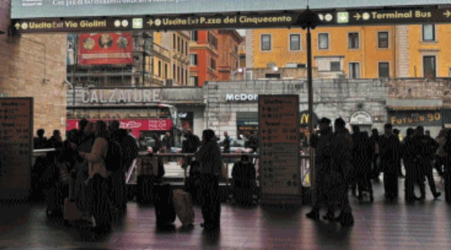 Scippi, violenze e aggressioni, la stazione Termini è un Far West