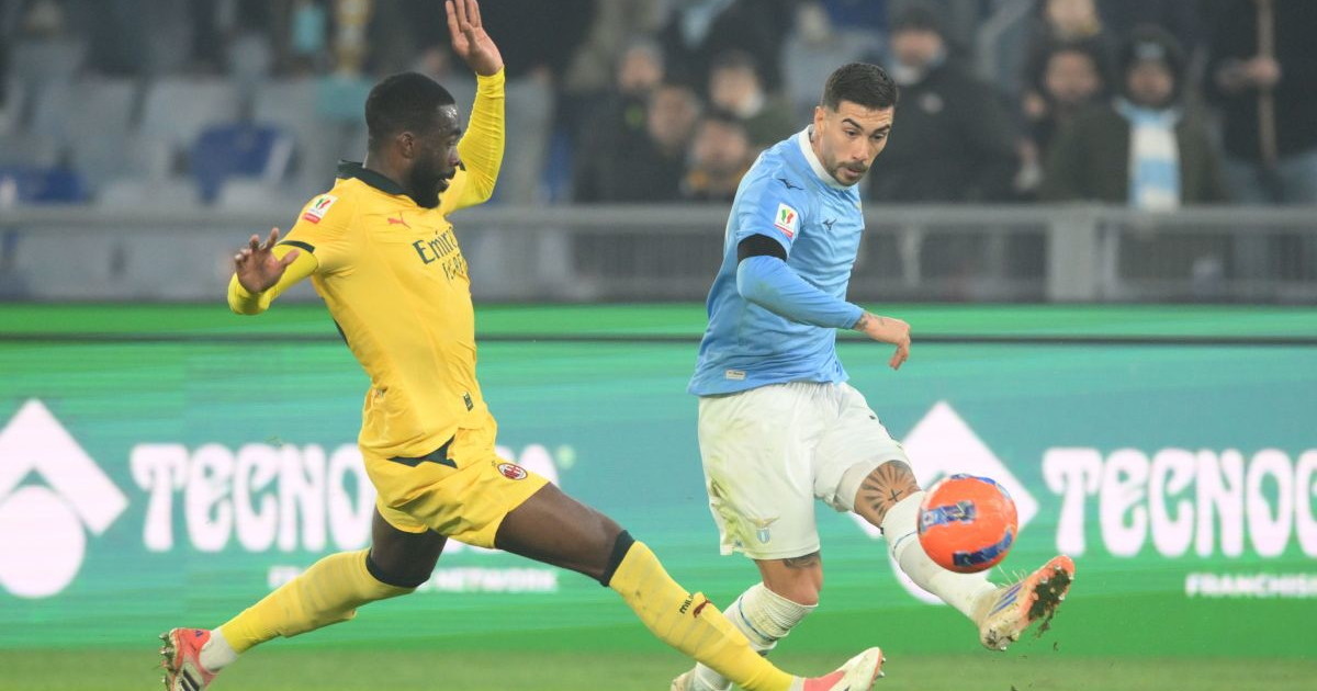 In Coppa Italia rivincita Lazio contro il Milan, 1 0 firmato Zaccagni