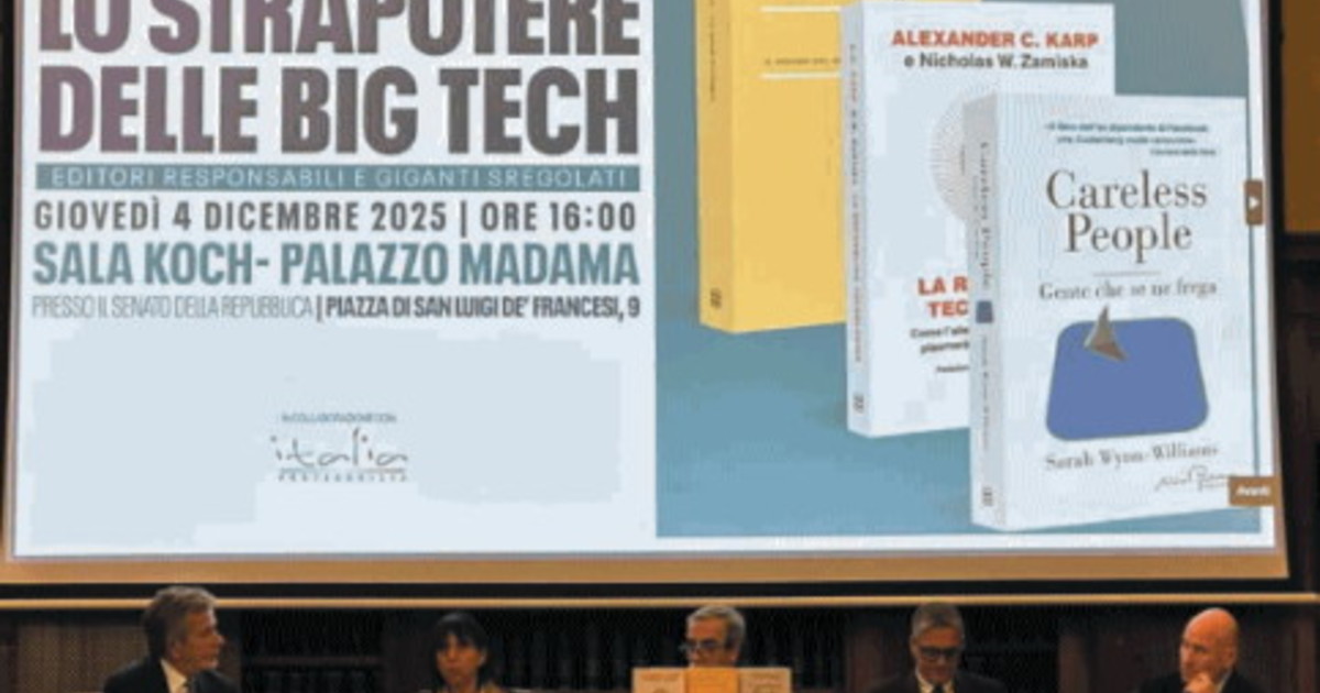 Big Tech e informazione Gasparri: "Ora sostegno all
