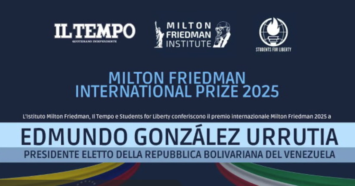 Premio Milton Friedman al presidente eletto Urrutia: la diretta | VIDEO