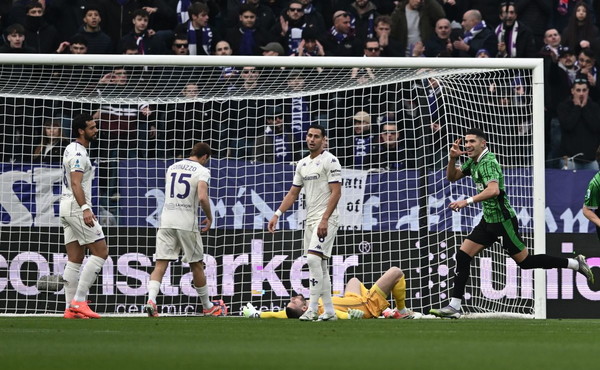 Notte fonda viola, il Sassuolo batte 3-1 la Fiorentina