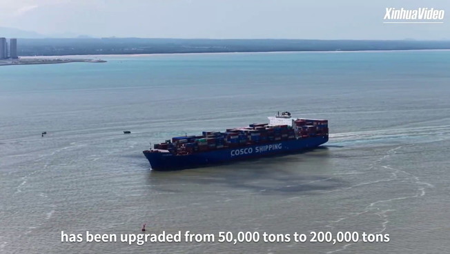 Cina, il porto di Yangpu accelera costruzione hub di spedizioni internazionali