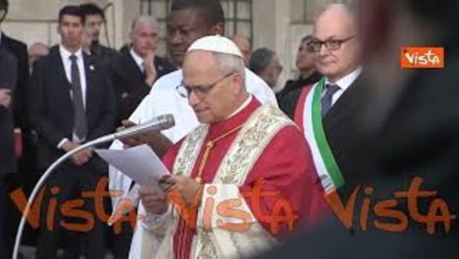 Papa Leone XIV: "Si aprano le porte alla riconciliazione e alla non violenza"