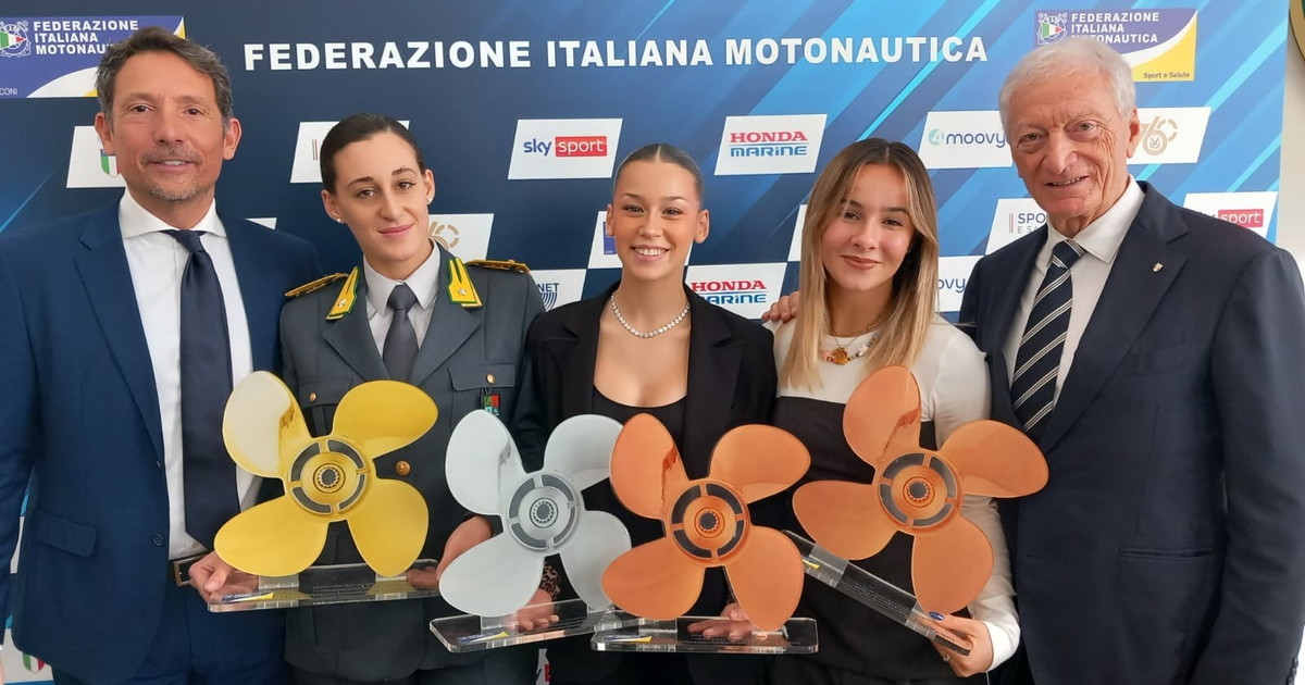 Le eccellenze azzurre premiate dal presidente del Coni