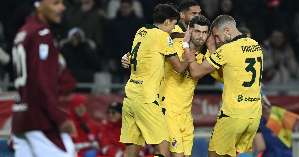Milan spettacolo: da 0 2 a 3 2, Pulisic firma la rimonta in casa Toro Milan spettacolo: da 0 2 a 3 2, Pulisic firma la rimonta in casa Toro