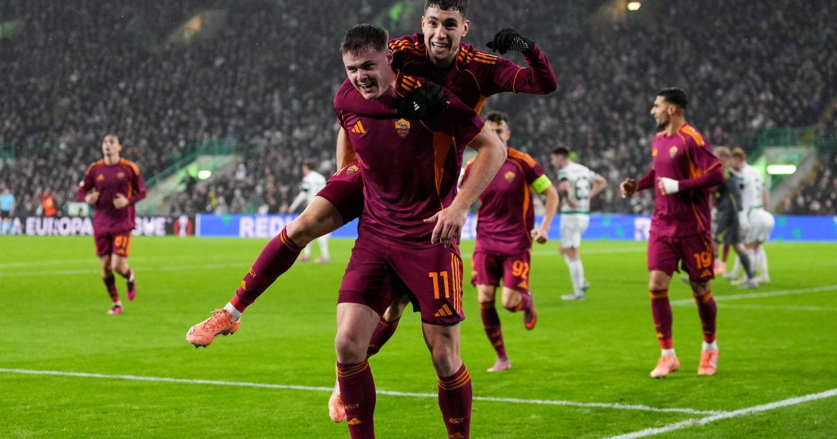 La Roma vince a Glasgow, doppietta Ferguson e 3 0 al Celtic