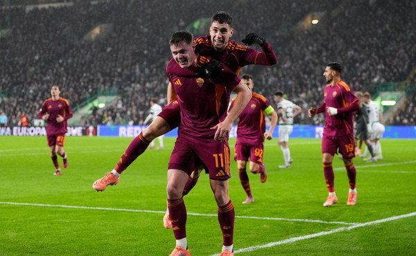 La Roma vince a Glasgow, doppietta Ferguson e 3-0 al Celtic