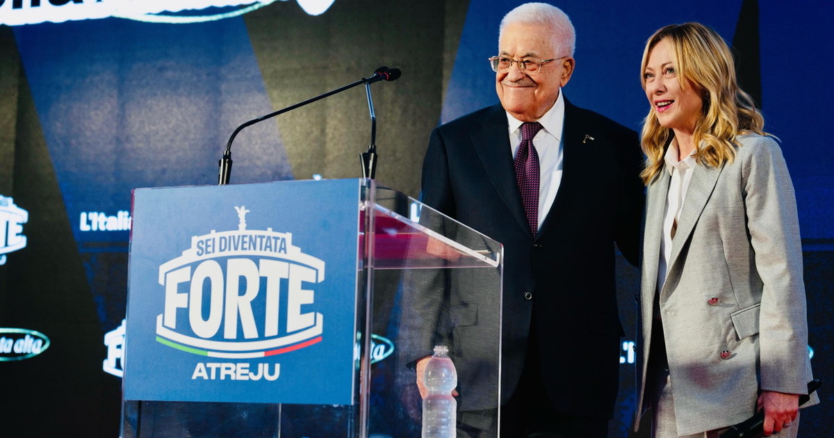 Meloni e Abu Mazen ad Atreju: "L Meloni e Abu Mazen ad Atreju: "L