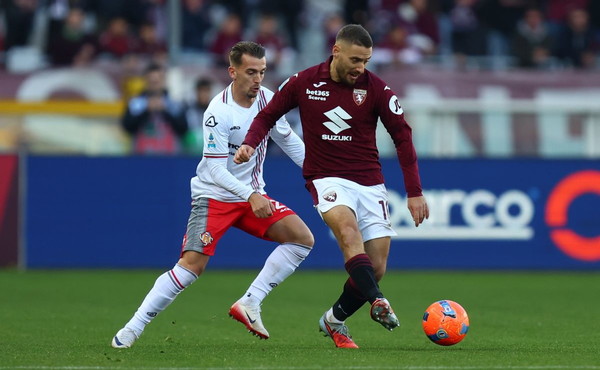 Vlasic manda ko la Cremonese e rilancia il Torino