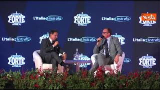 Conte ad Atreju: Manca Schlein? Verrà il giorno che faremo questo confronto con Meloni