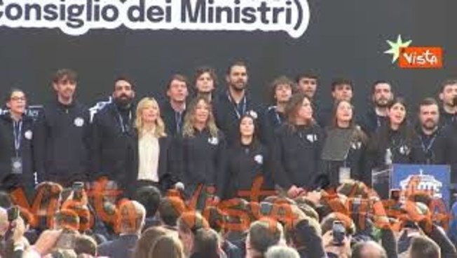 atreju 2025 l inno d italia e l abbraccio con i ragazzi di giovent249 nazionale della premier meloni da Iltempo.it atreju 2025 l inno d italia e l abbraccio con i ragazzi di giovent249 nazionale della premier meloni