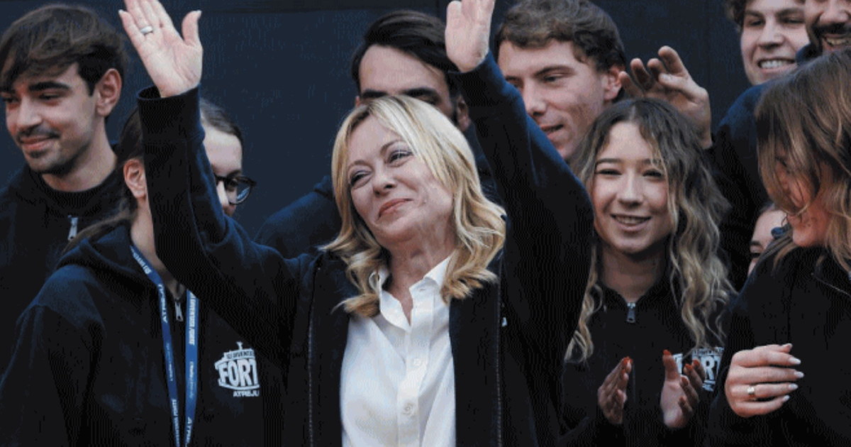 Meloni kritizira opozicijo in medije na srečanju Atreju