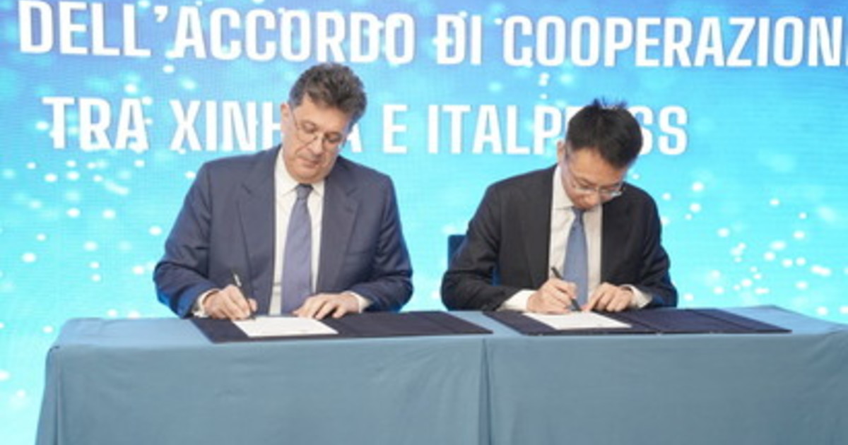 A Roma forum Cina-Italia dei media, siglato accordo cooperazione Xinhua-Italpress