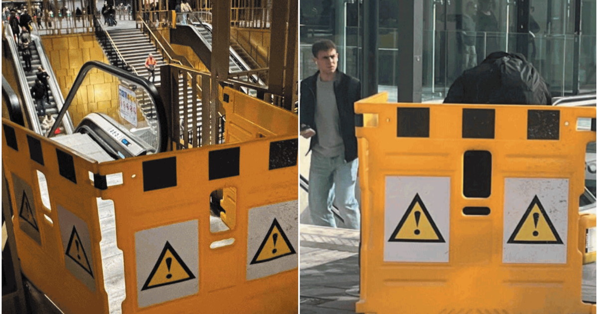 La scala immobile dell'archeo-stazione Colosseo: in panne dopo poche ore