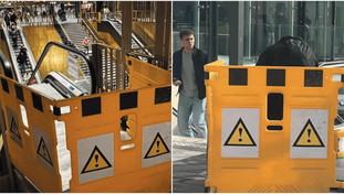 La scala immobile dell'archeo-stazione Colosseo: in panne dopo poche ore