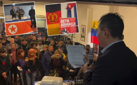 Ci mancava il comizio nordcoreano! Putiniani, maduristi e ProPal riuniti a Roma