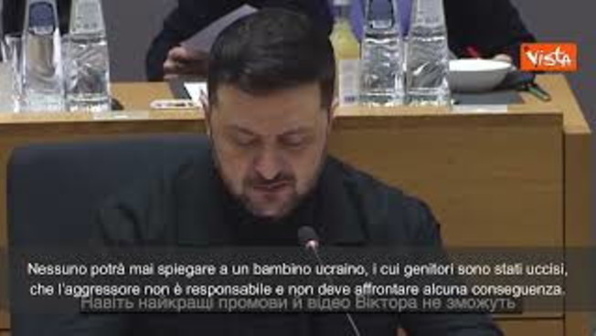 Guerra Ucraina, Zelensky: 