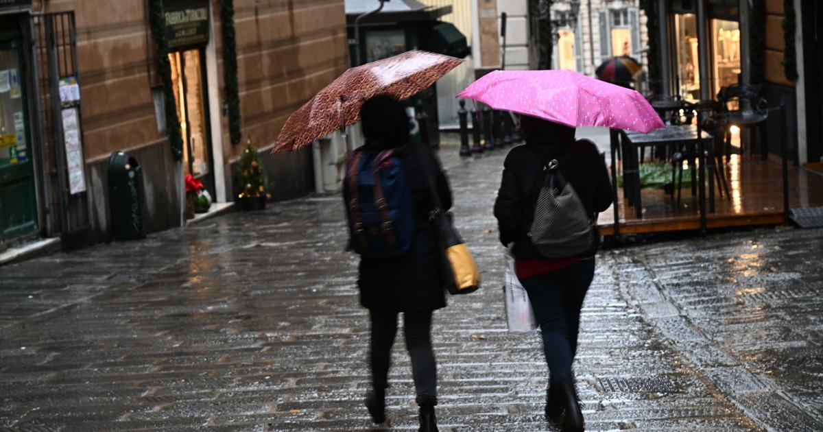 Fino a Natale l'Italia nella morsa del maltempo
