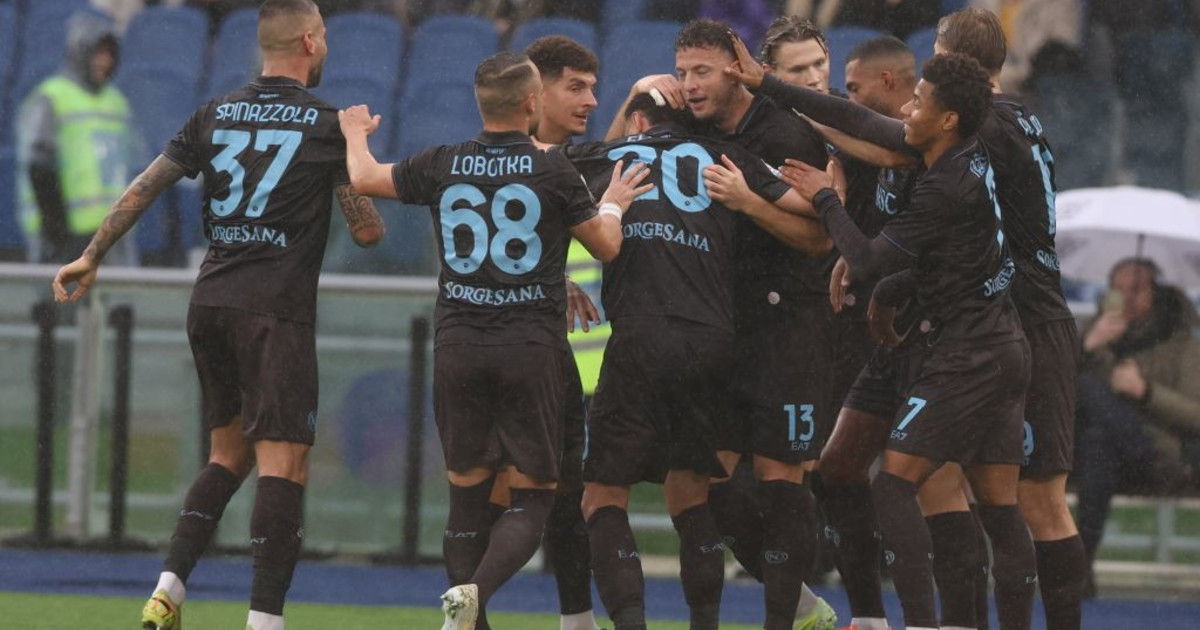 Lazio-Napoli 0-2, a segno Spinazzola e Rrahmani