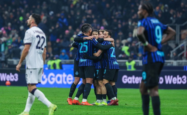 Tris nerazzurro a San Siro, Inter batte Bologna 3-1