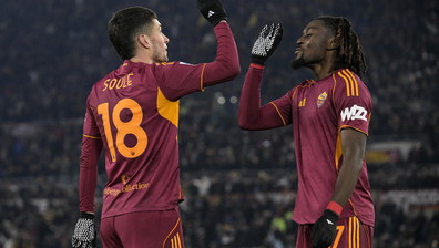 Roma-Sassuolo 2-0, decidono Kone' e Soule'