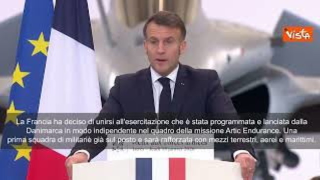Macron Gli europei hanno responsabilità particolare in Groenlandia