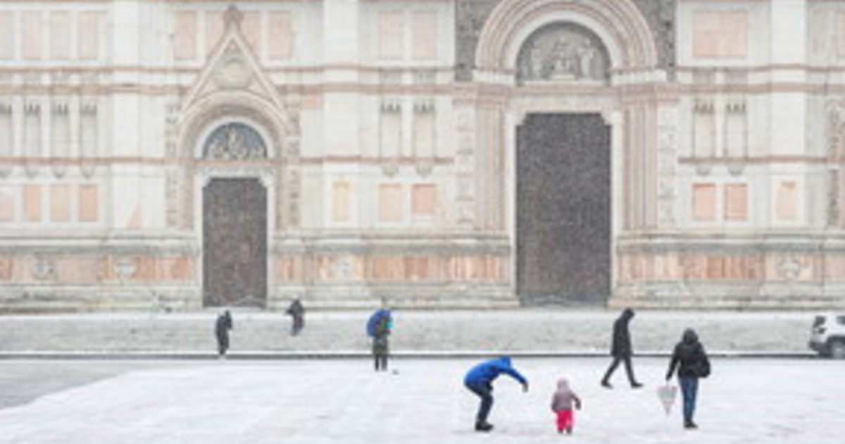 Peggiora di nuovo il tempo con freddo e nevicate in pianura. La fine del ciclone Harry è un Peggiora di nuovo il tempo con freddo e nevicate in pianura. La fine del ciclone Harry è un