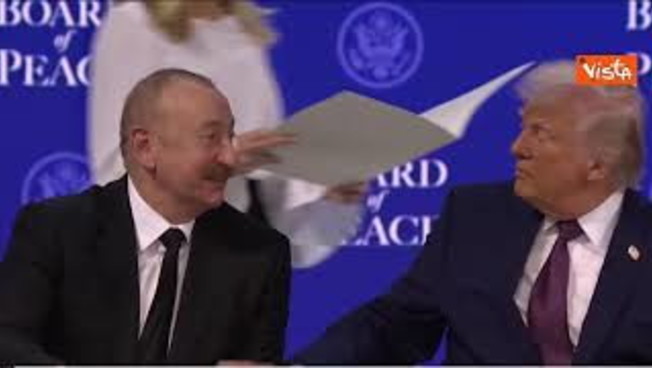 donald trump a davos firma l atto costitutivo del board of peace per gaza ci sono 22 paesi da Iltempo.it donald trump a davos firma l atto costitutivo del board of peace per gaza ci sono 22 paesi