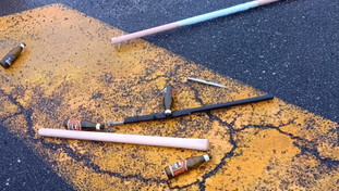 Bloccati dalla polizia 80 tifosi laziali di ritorno dalla trasferta a Lecce con mazze e coltelli