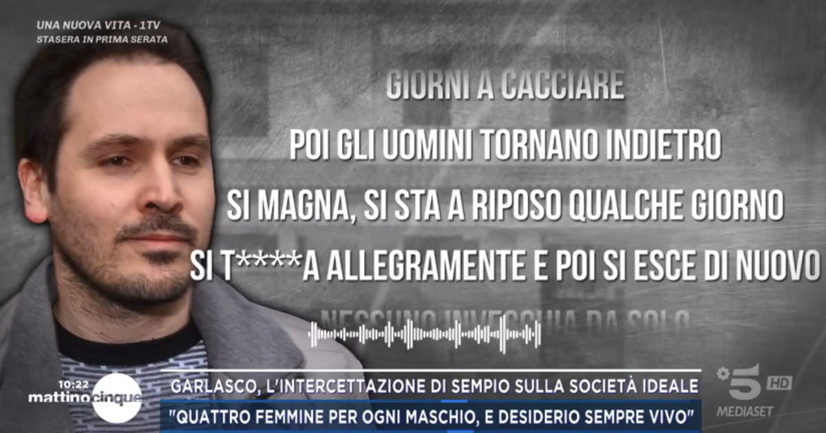 La strana teoria di Sempio sulle donne: Ne servono quattro per ogni uomo