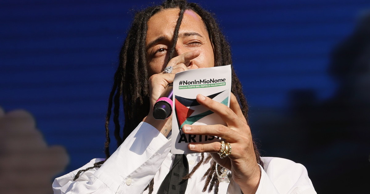 Appelli ripetuti su Gaza, ma censura il 7 ottobre. Ecco perché Ghali non è modello di pacifismo