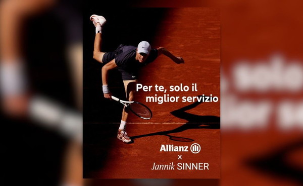 Jannik Sinner e Allianz avviano una partnership globale pluriennale