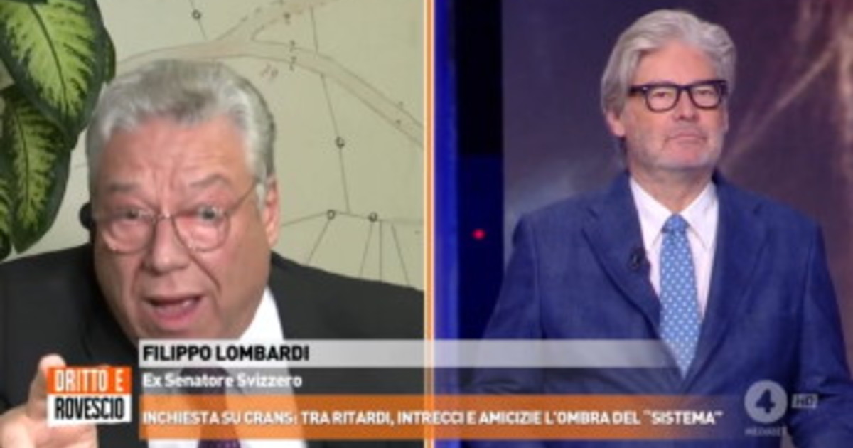 È scandaloso, un'elemosina. Scontro tv a Dritto e Rovescio tra Del Debbio e l'ex senatore svizzero