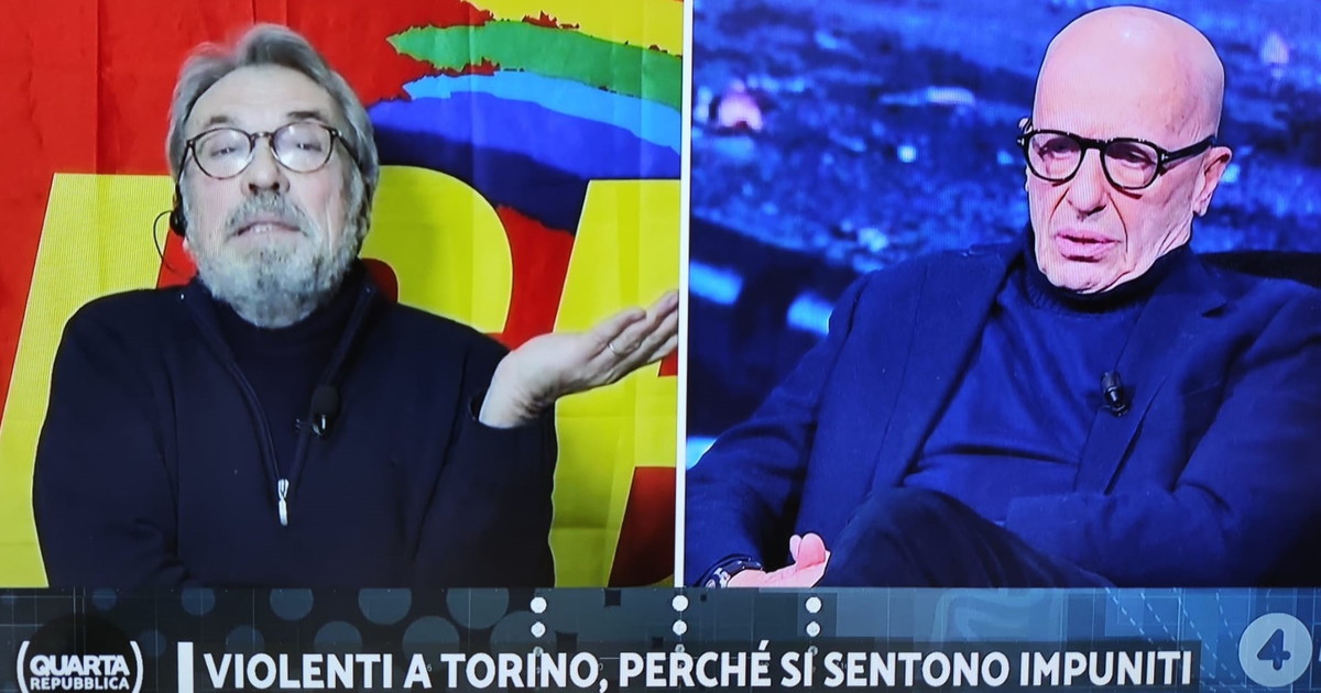 Quarta Repubblica, Cremaschi choc: le violenze di Torino colpa di Trump...