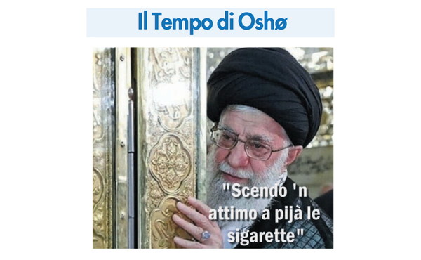 Il Tempo di Osho, la vignetta di oggi: l'Iran vuole trattare, Usa pronti ad attaccare (martedì 3 febbraio)