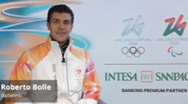 Olimpiadi 2026: Roberto Bolle tedoforo a Milano-Cortina