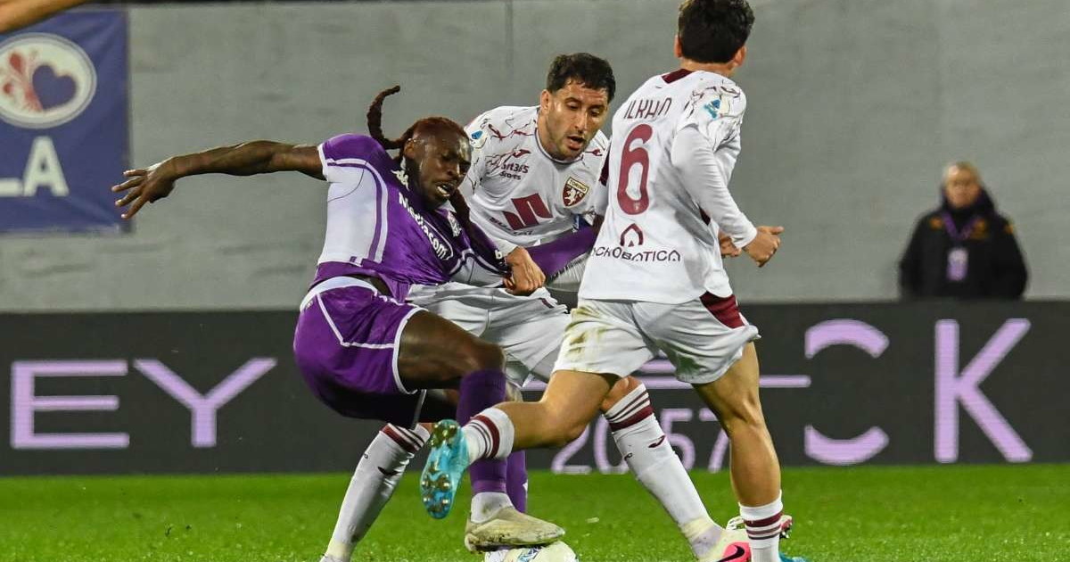 Maripan gela la Fiorentina, il Toro pareggia 2 2 in extremis
