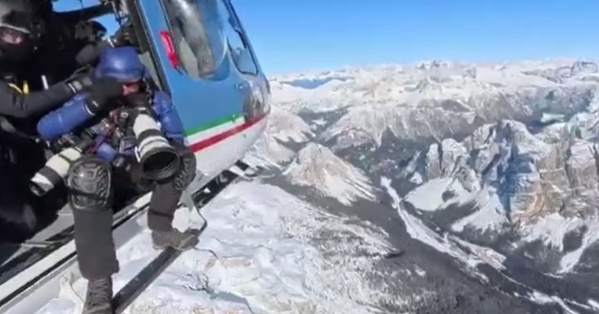 Olimpiadi invernali, le immagini spettacolari di Cortina dall