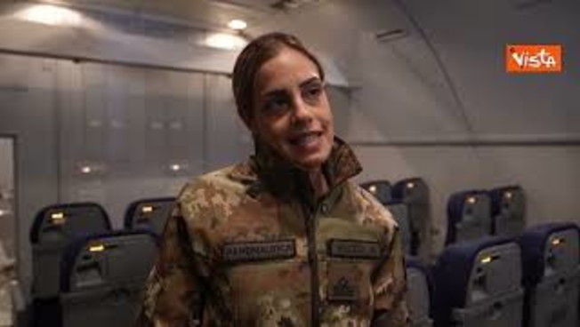 Arrivati in Italia 117 palestinesi, le parole dei militari: 