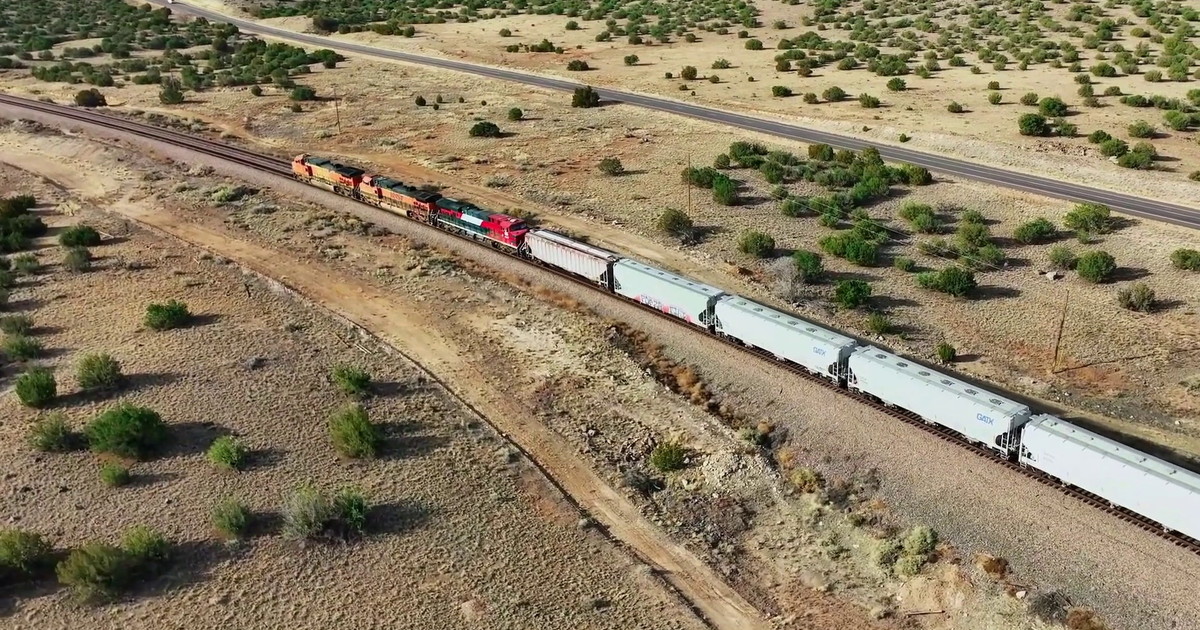 Stati Uniti, in calo il trasporto merci ferroviario