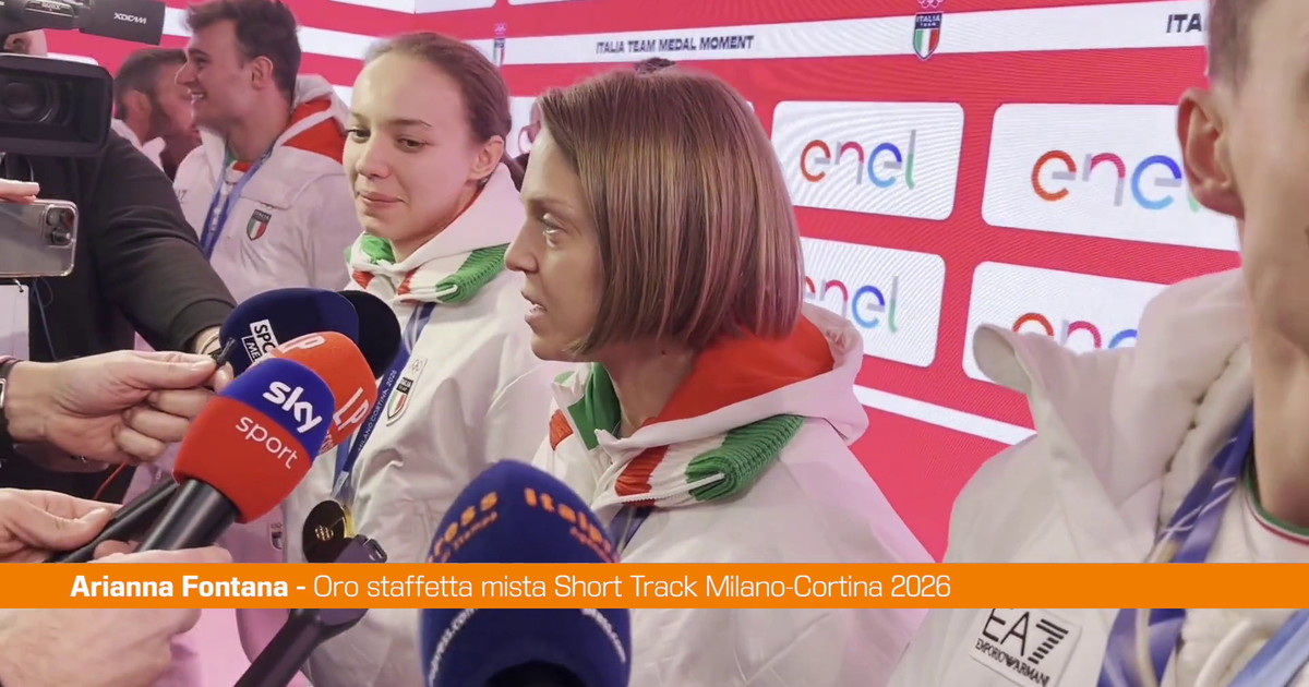 Arianna Fontana "Non ho altre parole, è stato magico"