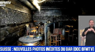 Crans Montana, le immagini del locale carbonizzato