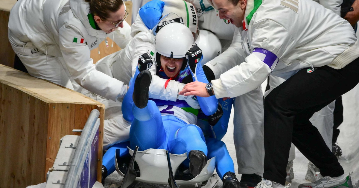 Milano-Cortina, oro azzurro nello slittino femminile. Trionfo di Voetter e Oberhofer