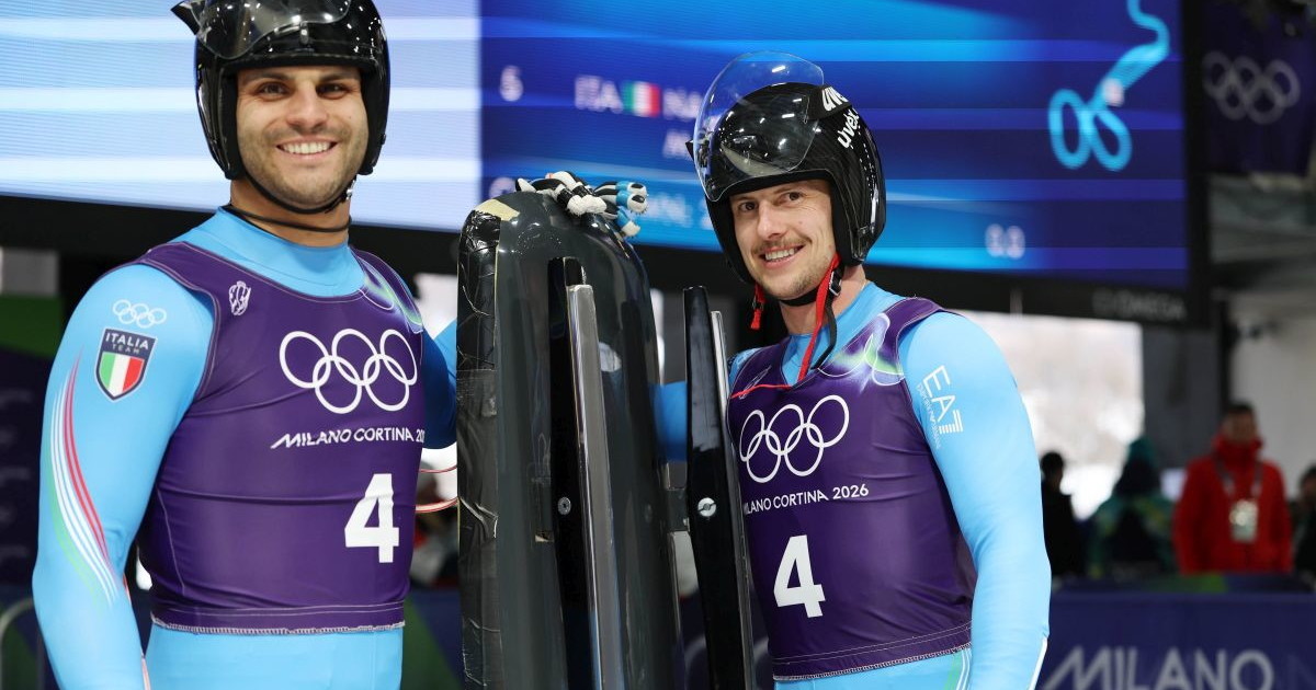 Altro oro Italia dallo slittino col doppio maschile Rieder-Kainzwaldner