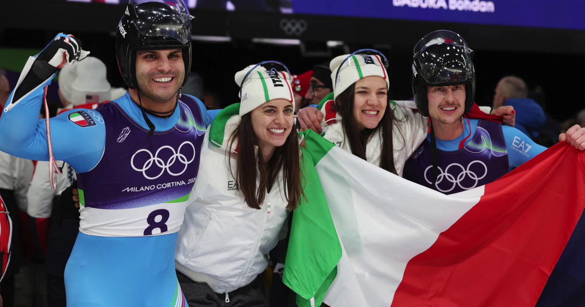 Italia regina dello slittino, doppietta storica a Cortina